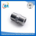 made in china male threaded casting 1/2" nps stainless pipe nipple